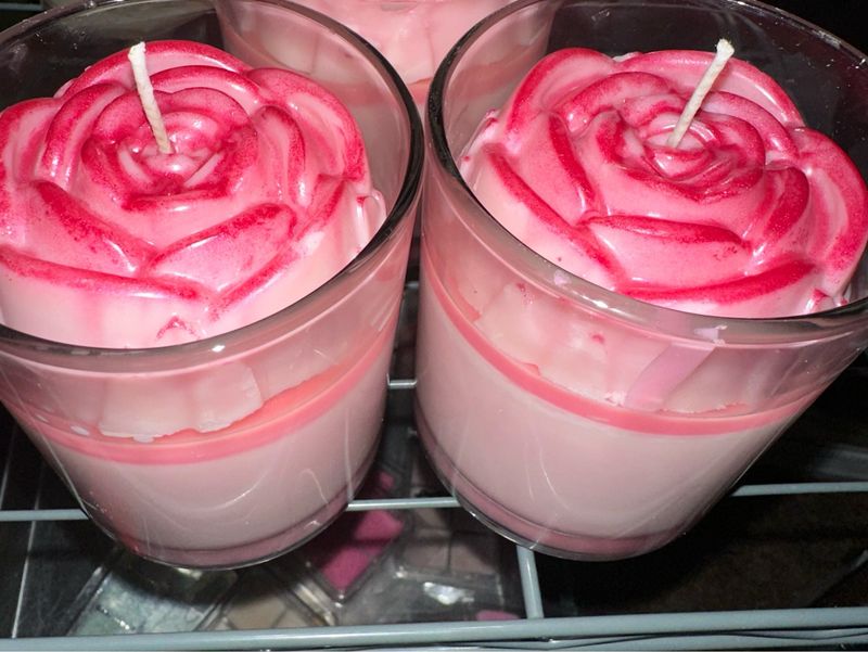 Rose Candles