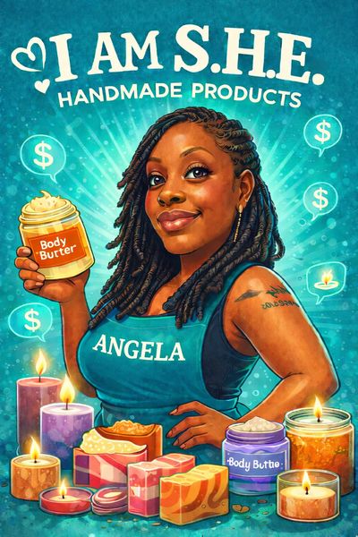 I Am SHE Handmade Products “Self Care Solace”