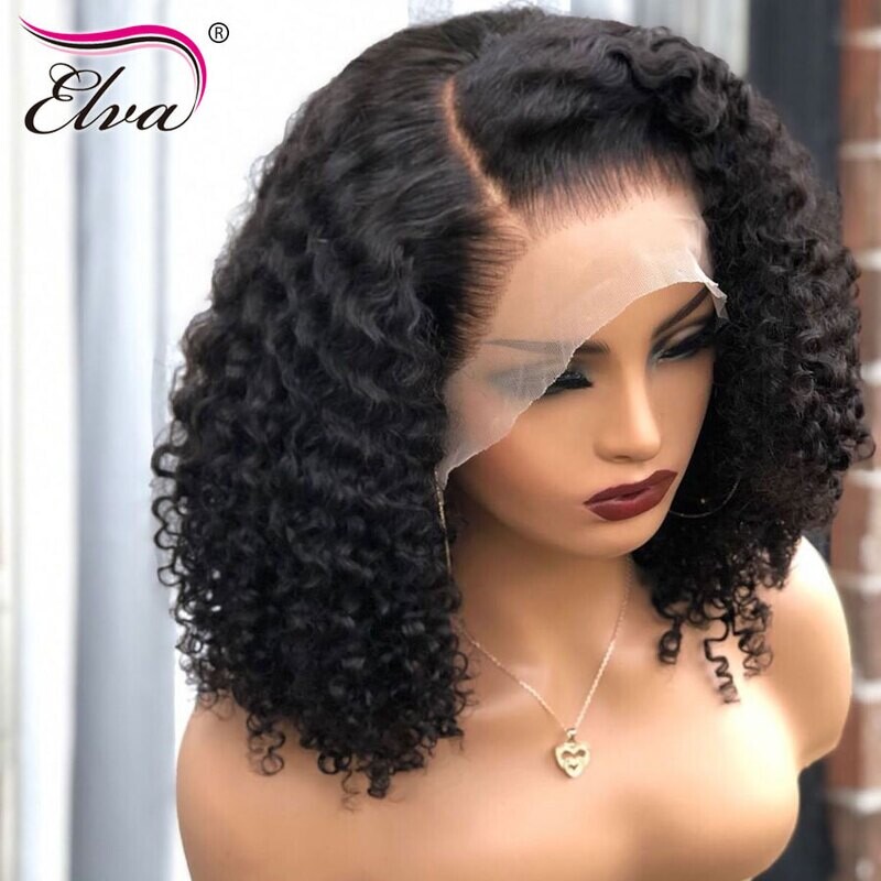 Lace Front Human Hair Wigs Glueless 360 Lace Frontal Wig
