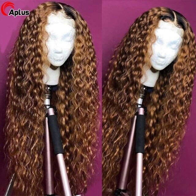 1B Burgundy 99j Lace Front Wig 13x4 Deep Wave Human Hair, Wig Type: Lace Front, Hair Color: #22, Stretched Length: 10inches