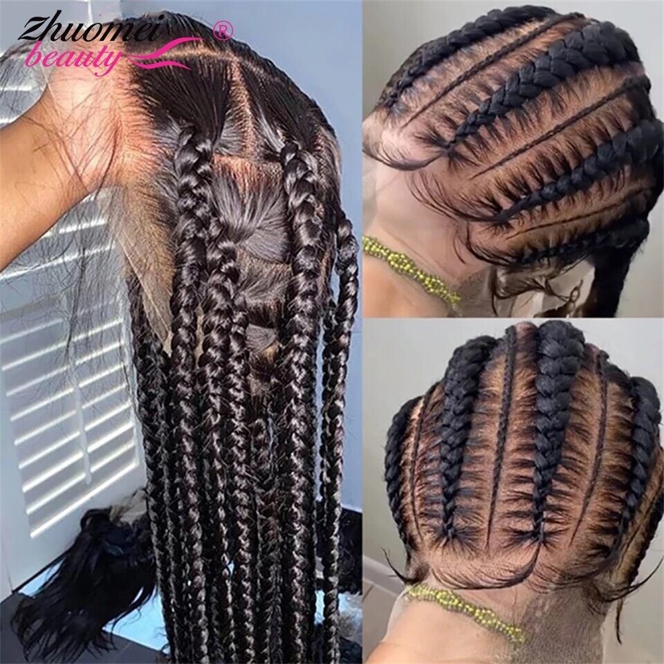 Pre Plucked Full Lace Human Hair Wigs 360 Glueless