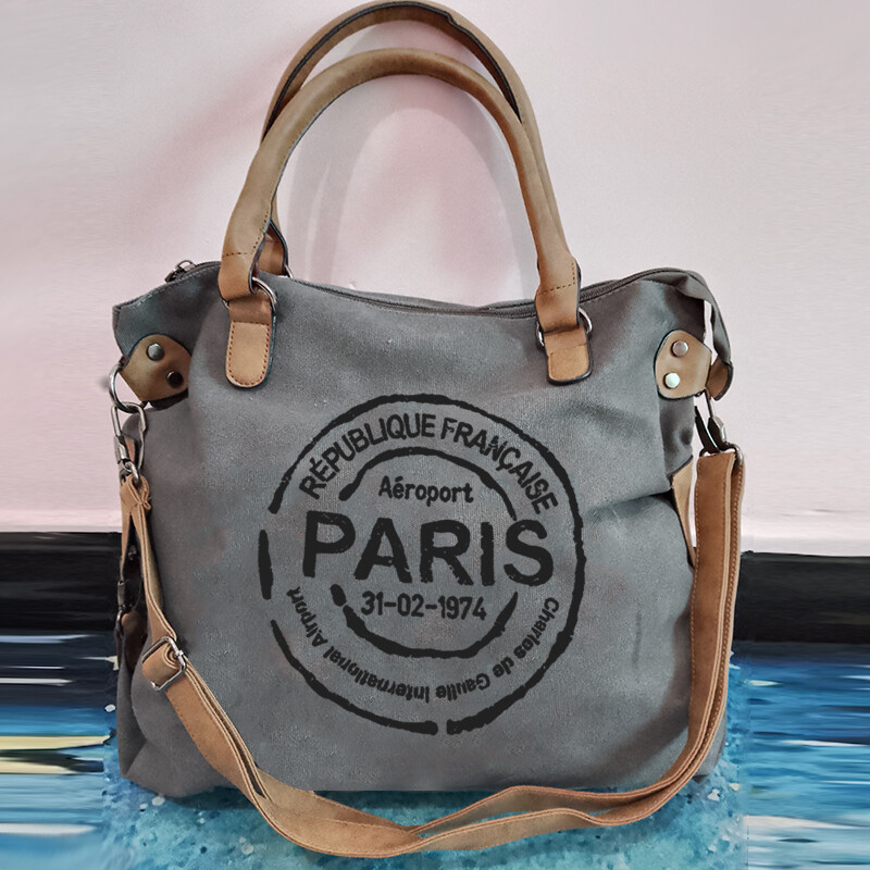 Vintage Style Women Printed Stars Shoulder Bags Multifunctional Women Travel Totes Canvas Handbags Drop Shipping - Shoulder Bags - AliExpress, Color: 4