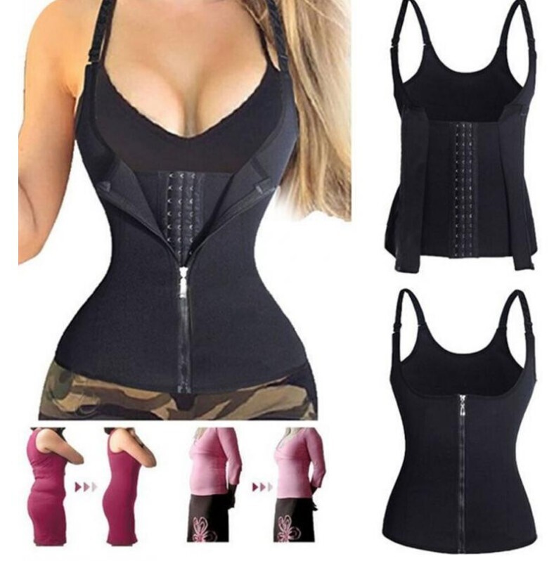 Faja Latex Corset Waist Trainer Full Upper Body Slim Body Shapers Cinchers