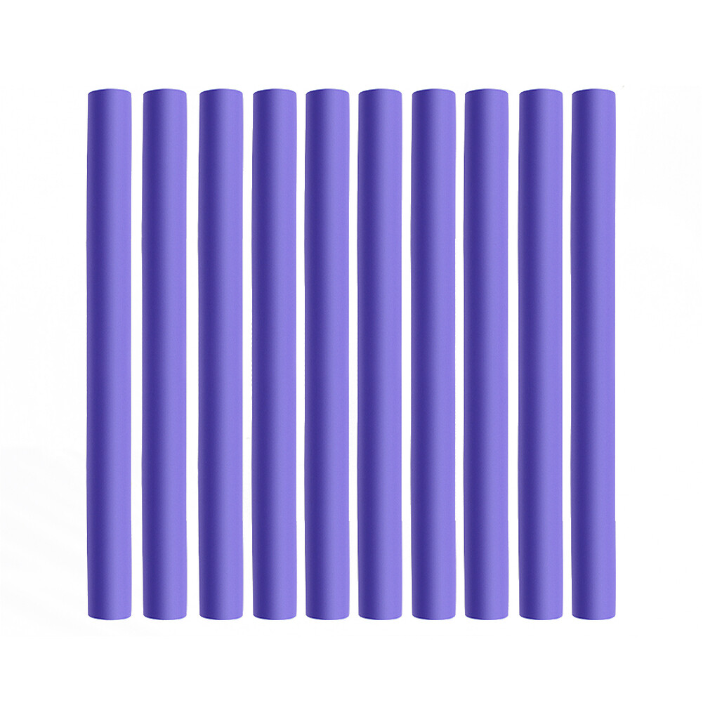 10pcs DIY Simple Flexible Hair Curling Rod Stick Fashion Hair Curler Tool Soft Foam Twist Stick Hairdressing Salon Color Random|Hair Rollers|   - AliExpress, Color: 1.8cm Color Random, Ships From: China