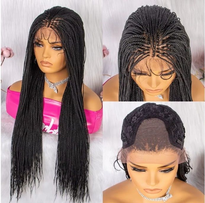 Micro Twist Hair Braided Wig 28-Inch Boho Braid Style