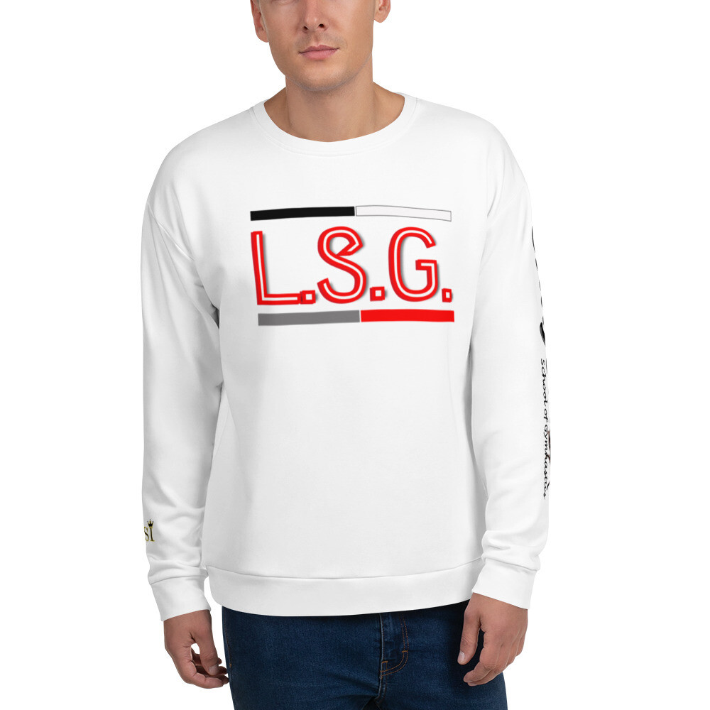 L.S.G. ZISI MAXIMUM.WHITE Unisex Sweatshirt