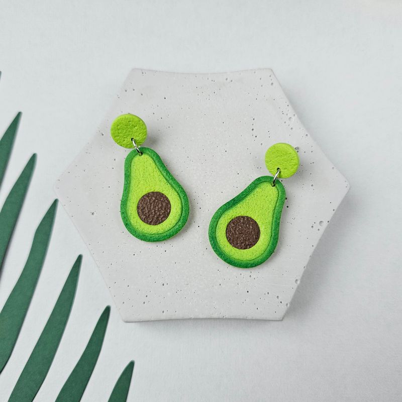 Avocado Earrings
