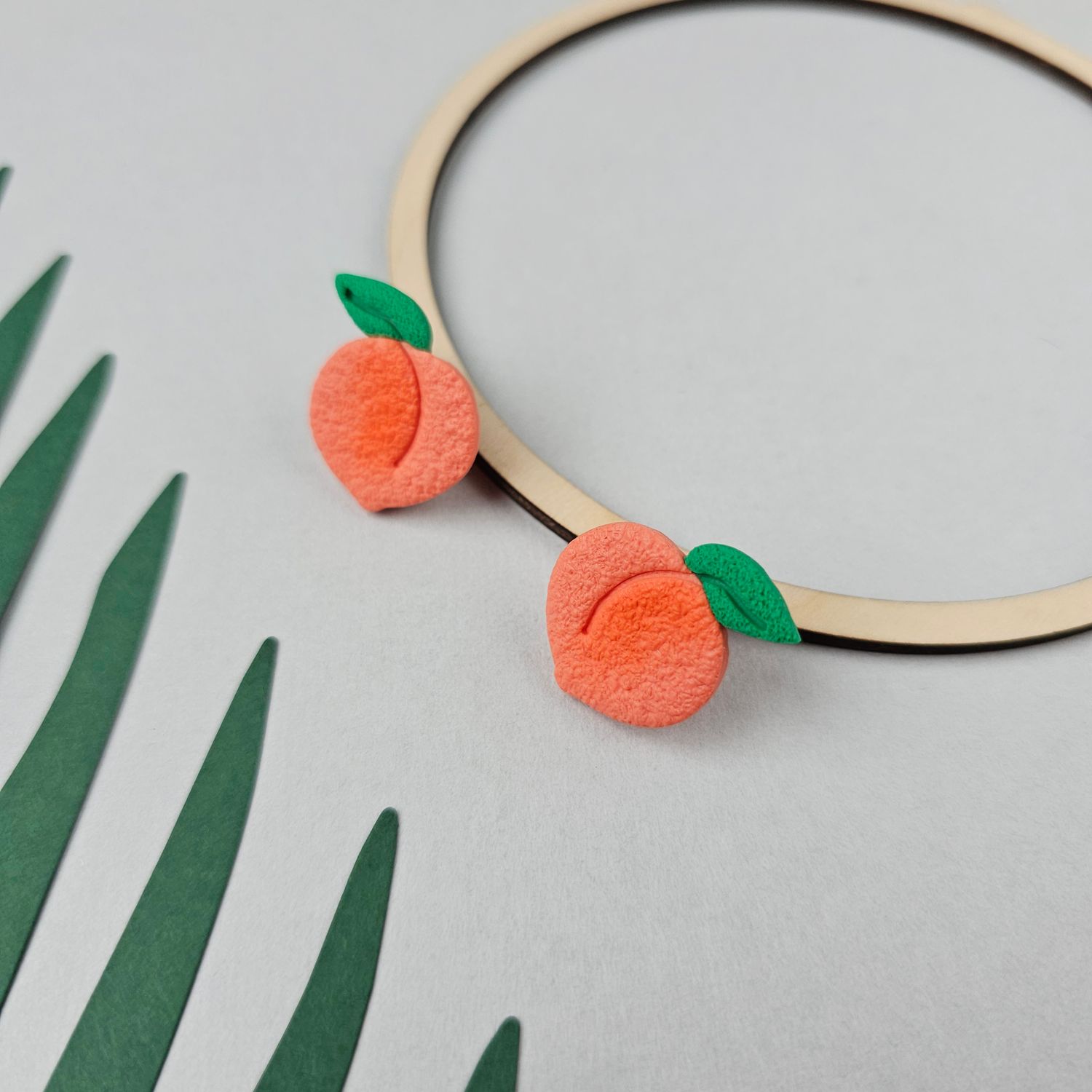 Peach Earrings