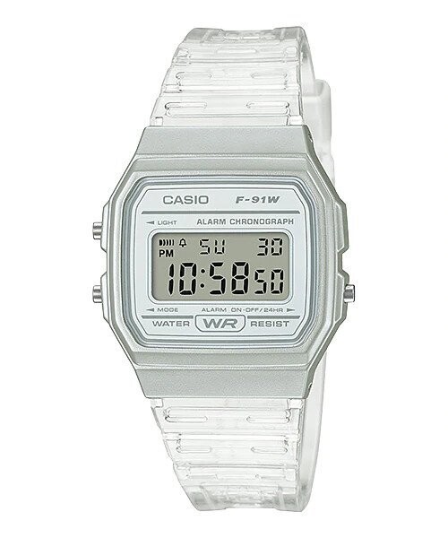 CASIO F-91W TRANSPARENT