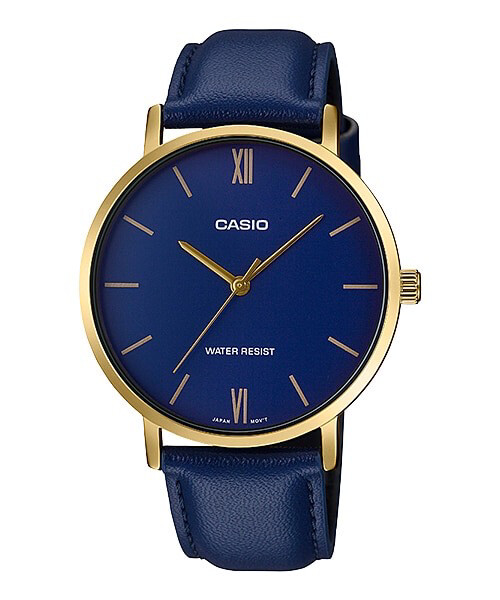 CASIO MEN MTP-VT01 Leather
