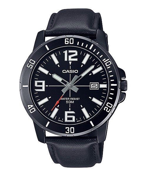 CASIO MEN MTP-VD Leather