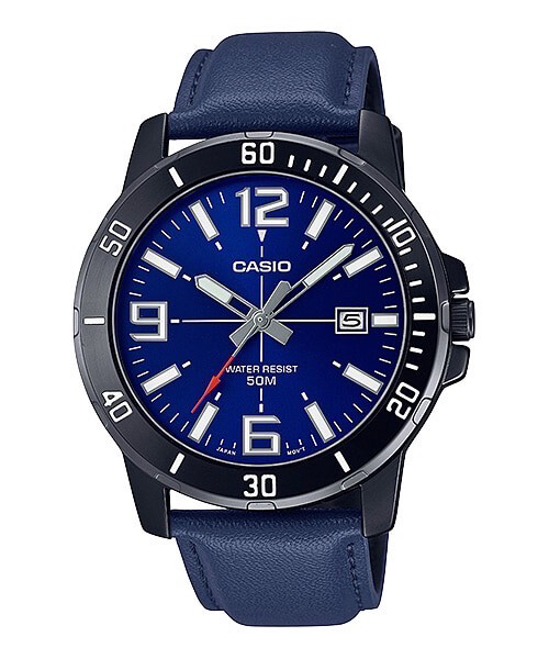 CASIO MEN MTP-VD Leather