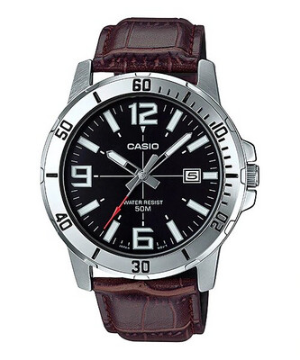 CASIO MEN MTP-VD Leather