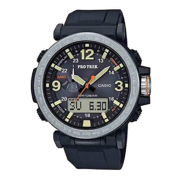 Pro Trek Men PRG-600 Solar Camping Watch