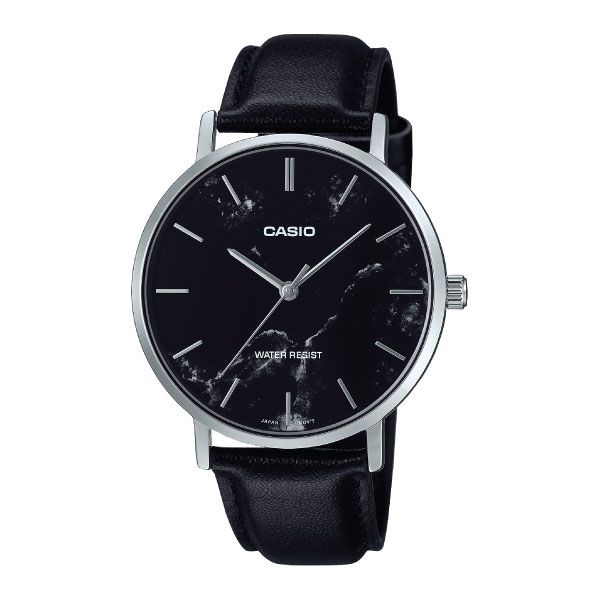CASIO MEN MTP-VT01 leather