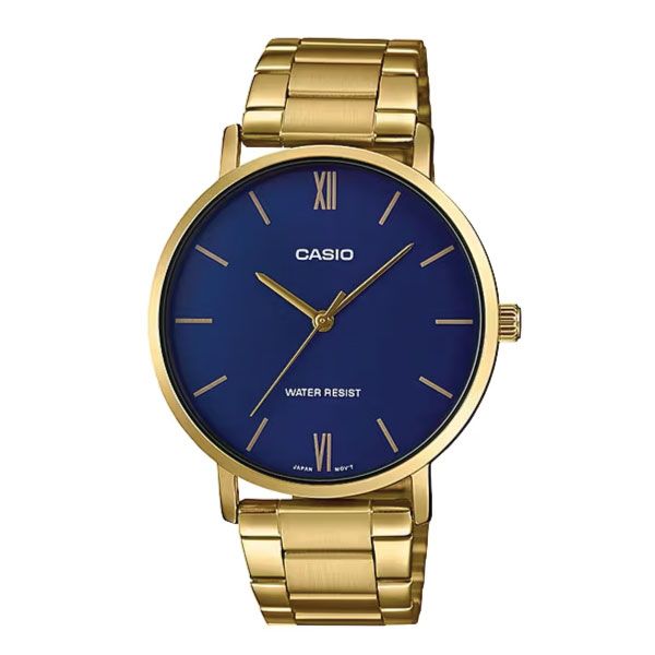CASIO MEN MTP-VT01 stainless