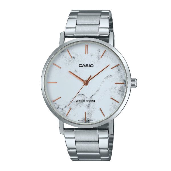 CASIO MEN MTP-VT01 Stainless
