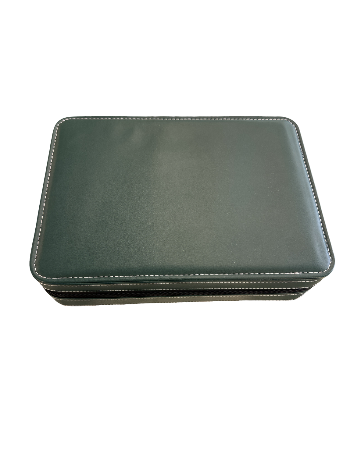 LEATHER BOX GREEN 10 PIECES