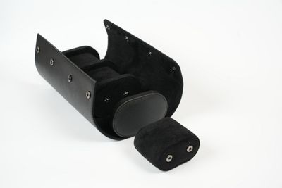 LEATHER BOX BLACK 3 PIECES