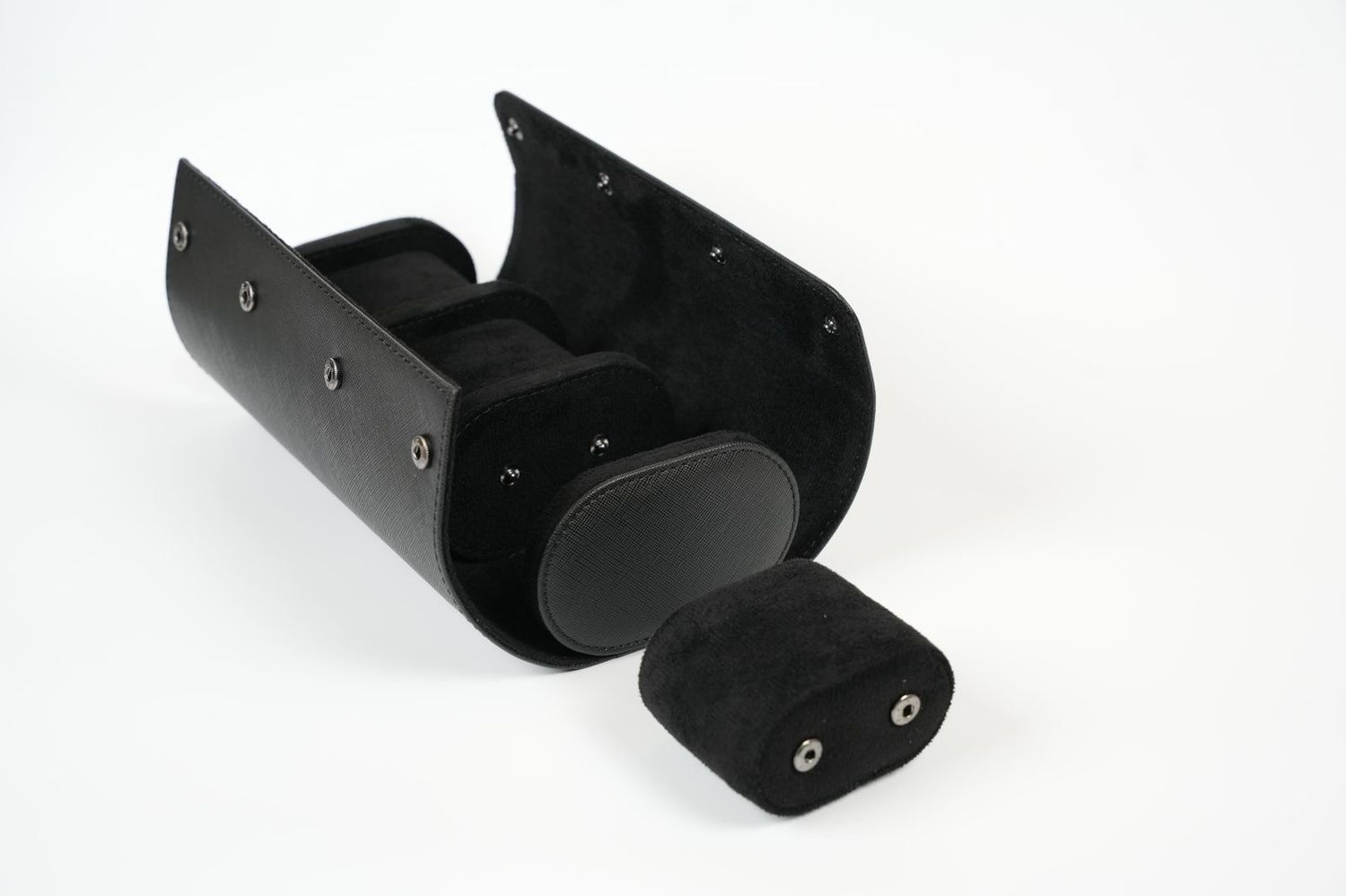 LEATHER BOX BLACK 3 PIECES