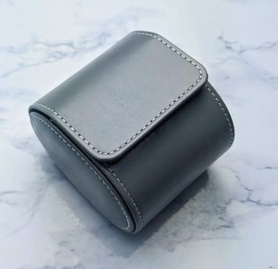 LEATHER BOX GRAY 1 PIECE