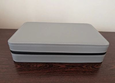 LEATHER BOX GRAY 10 PIECES