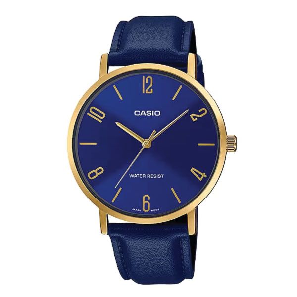 CASIO MEN MTP-VT01 Leather