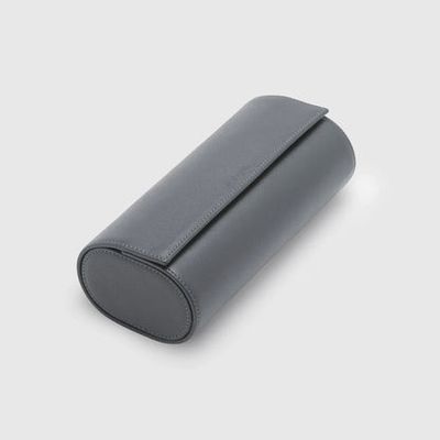 LEATHER BOX GRAY  3 PIECES