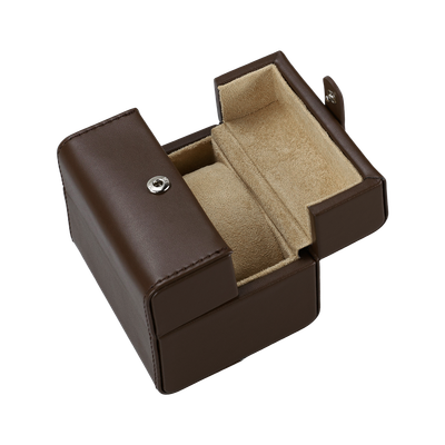 LEATHER BOX BROWN 1 PIECE