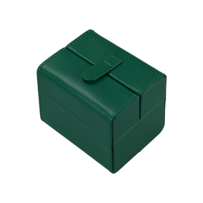 LEATHER BOX GREEN 1 PIECE