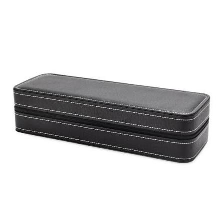 LEATHER BOX BLACK 6 PIECES