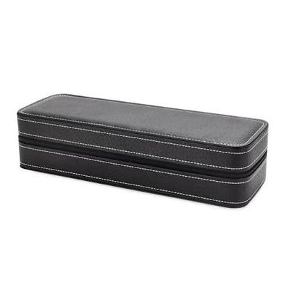 LEATHER BOX BLACK 6 PIECES