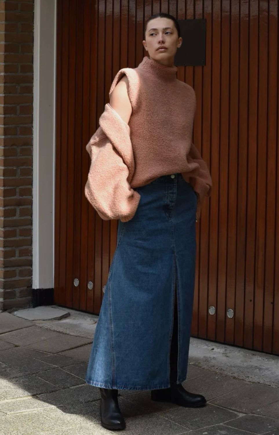 RABENS SALONER Jeans rok - HENRIKE