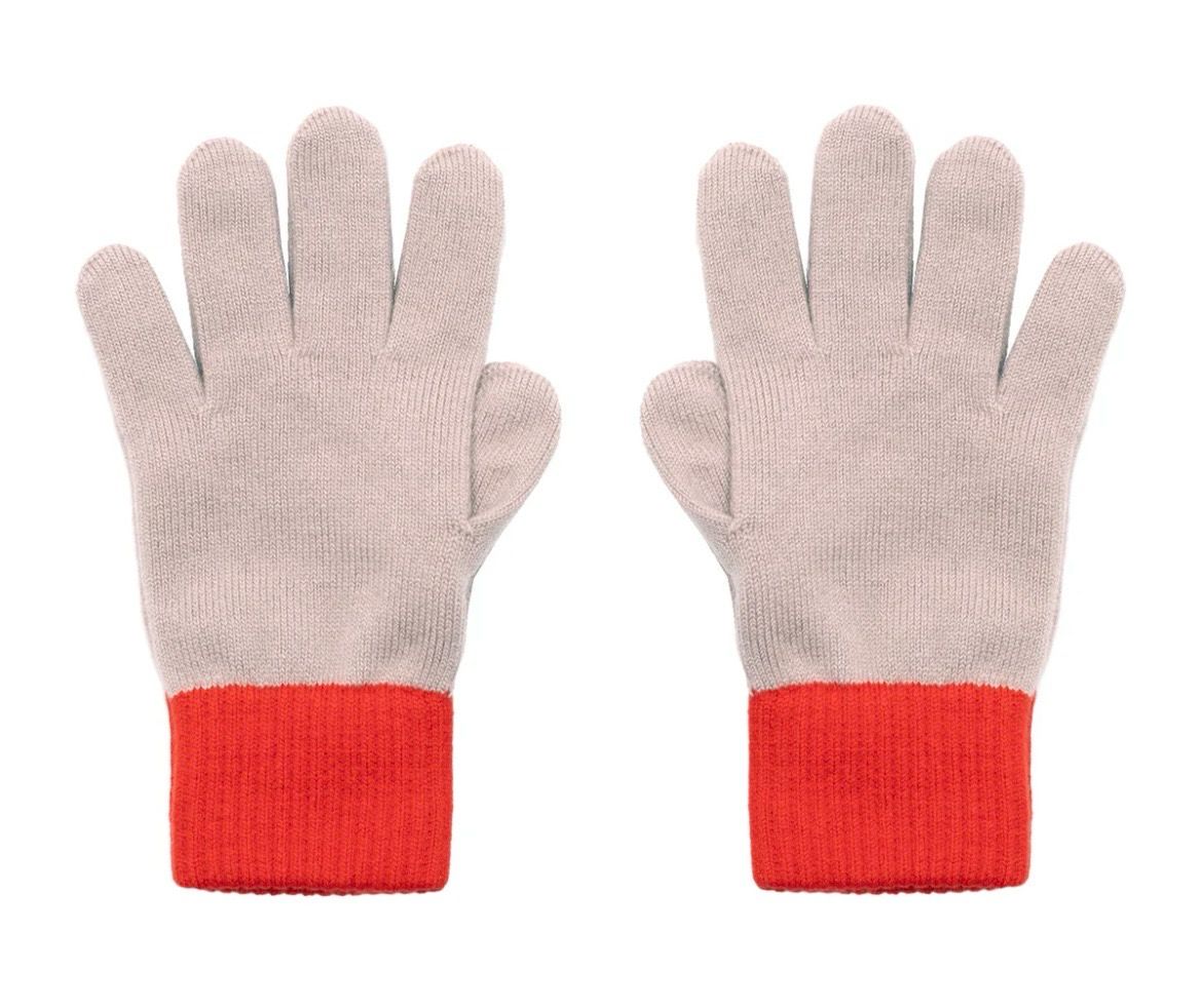 Wolvis handschoenen - Nude
