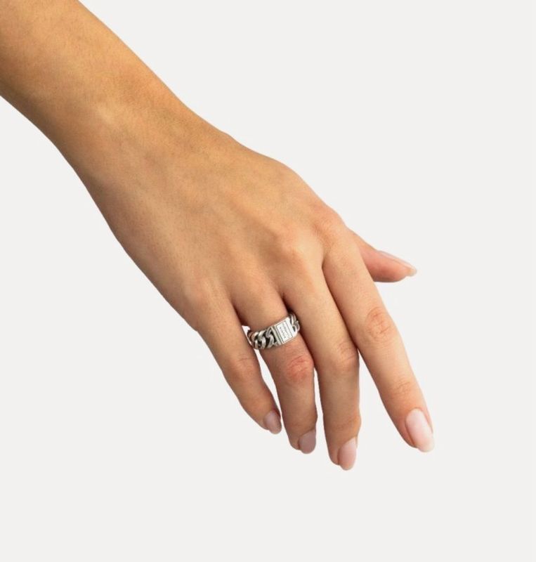 Buddha to Buddha ring chain small