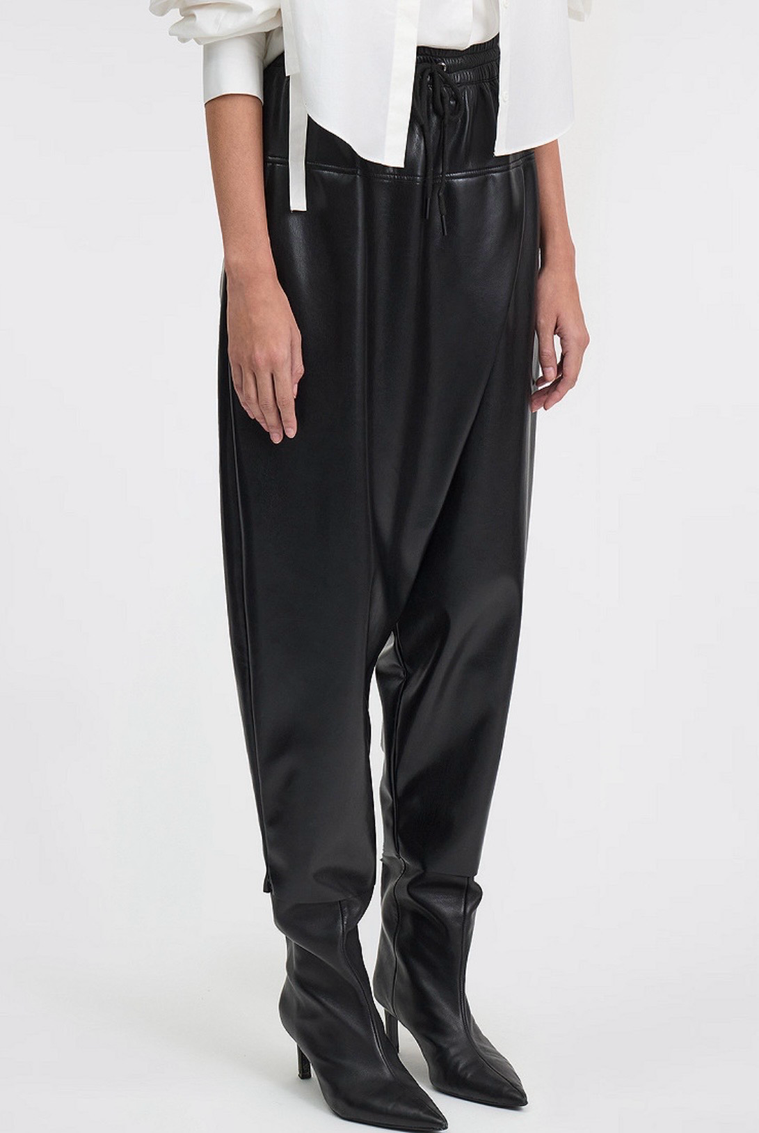 Mes Demoiselles Lucie leather broek