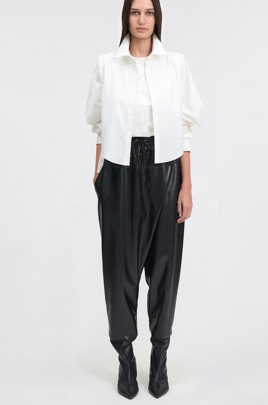 Mes Demoiselles Lucie leather trousers Mes Demoiselles Lucie leather trousers
