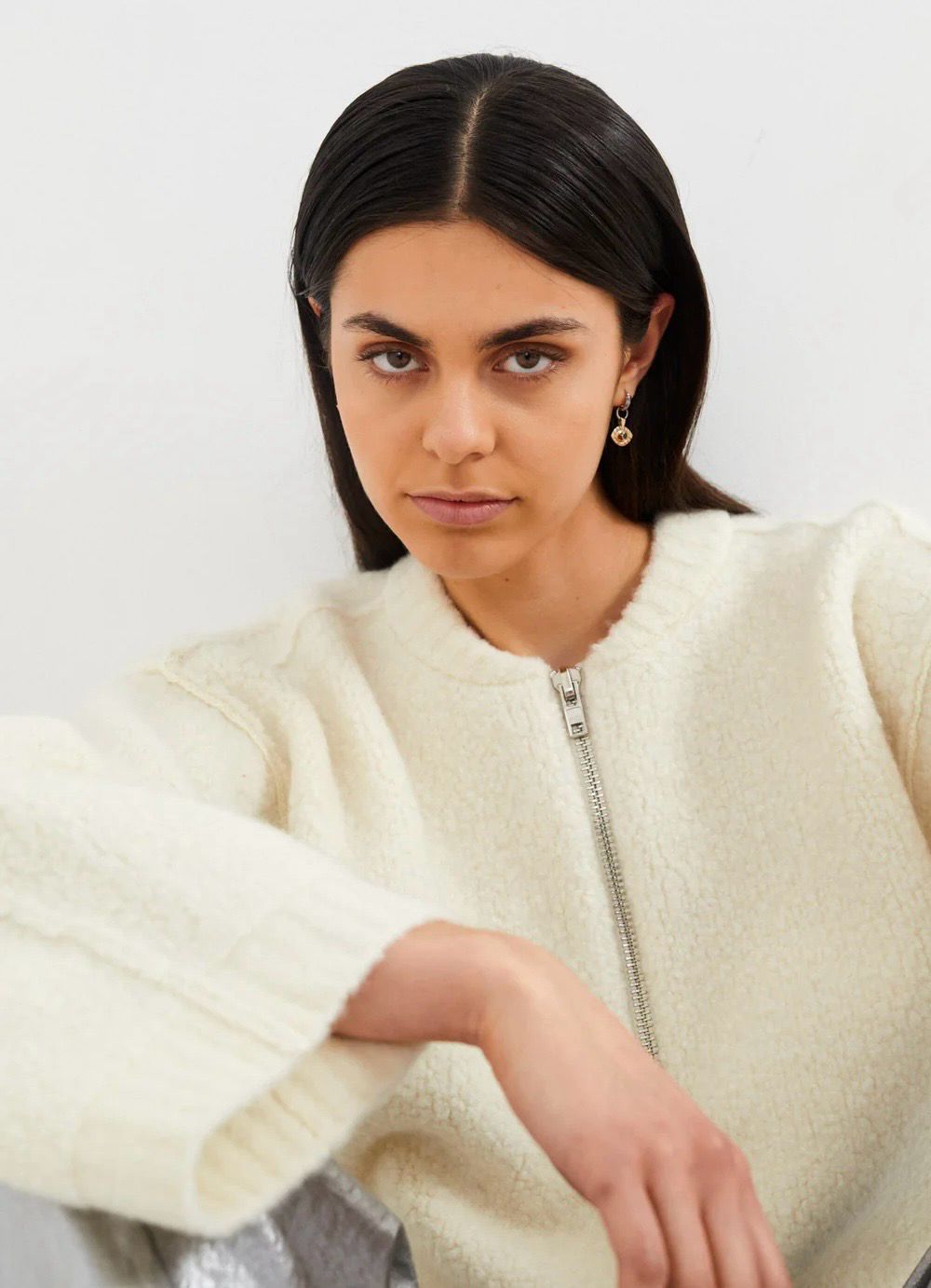 RABENS SALONER bomber jacket tricot