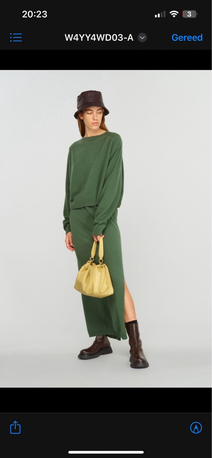SEMICOUTURE cashmere blend rok