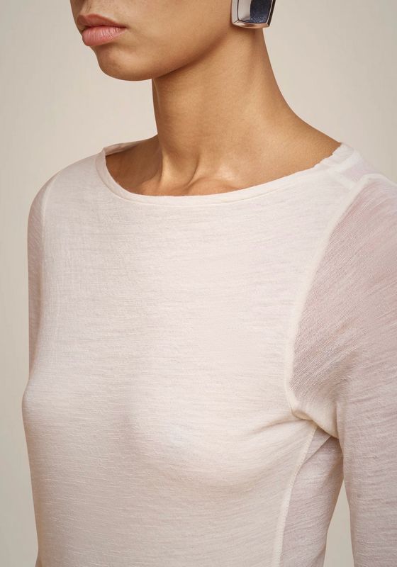 LIVIANA CONTI T-shirt doux de laine