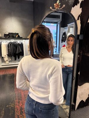 JULIA JUNE pull off-white Woods
