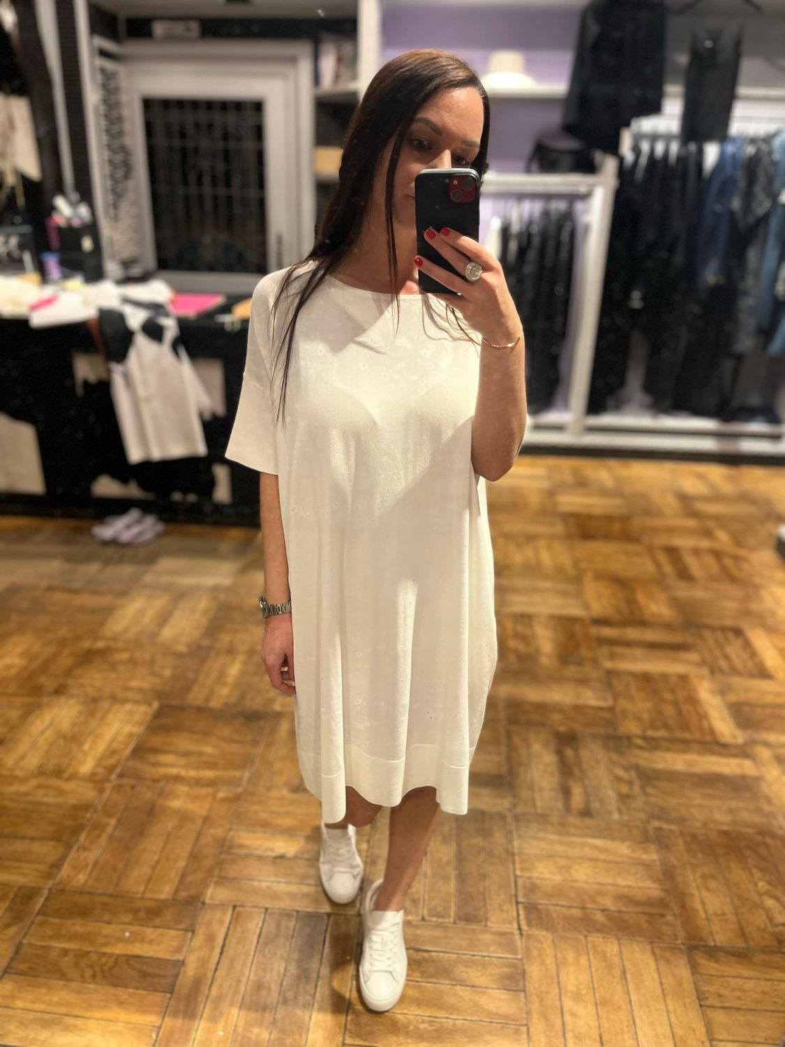 LIVIANA CONTI robe a manches courtes