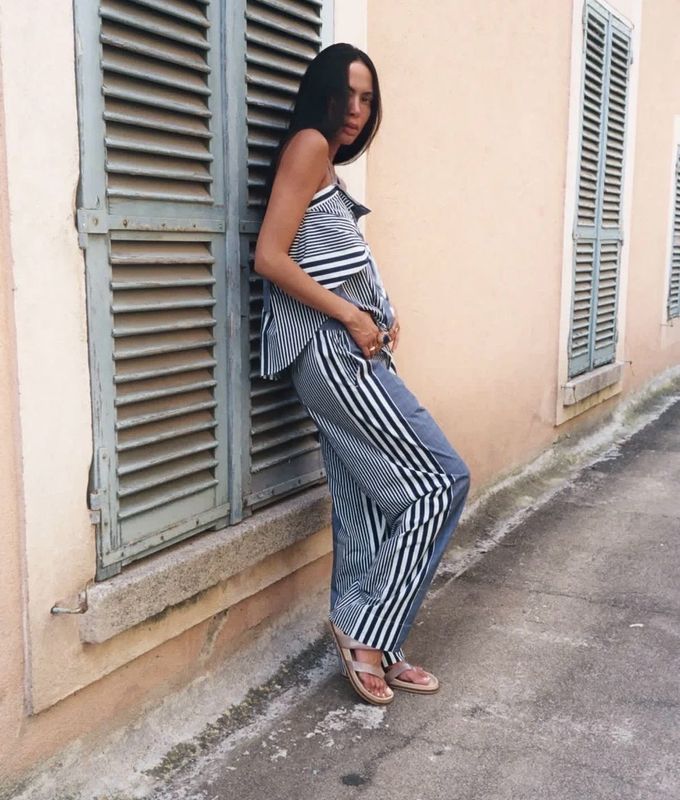RABENS SALONER medly stripe pants 