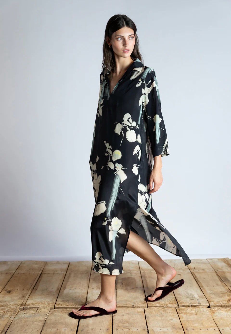 Psophia Sumi-e dress