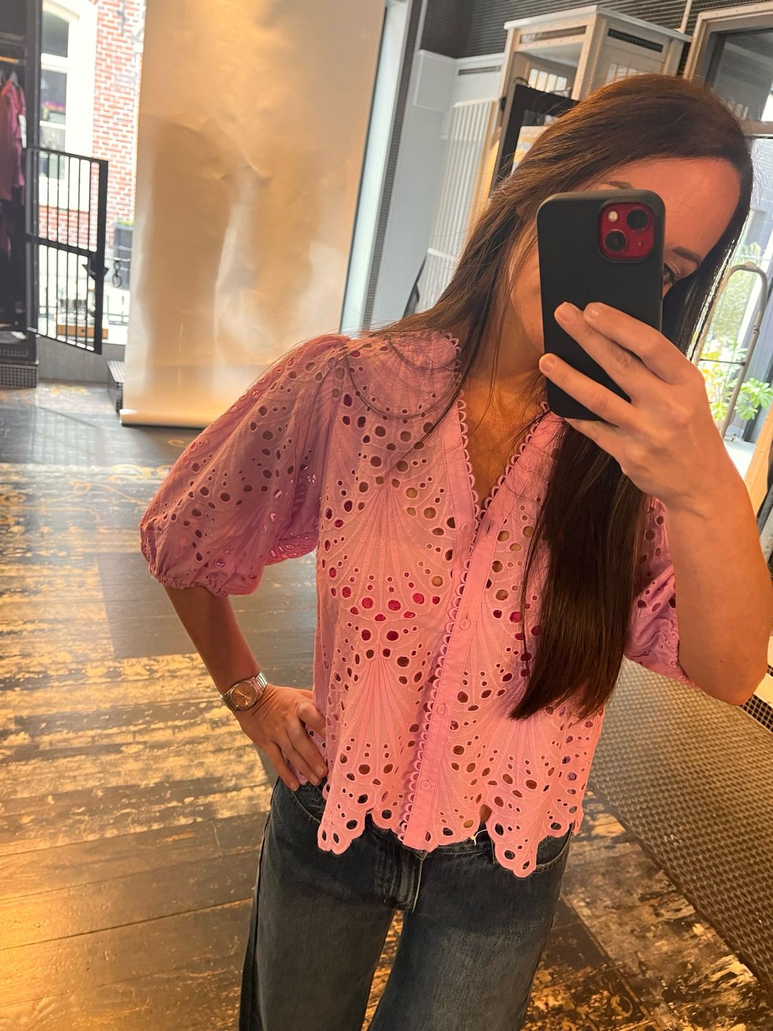 Co’Couture blouse Naya Orchid