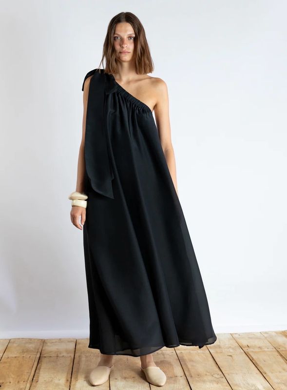 Psophia - Este Asymmetrische One-Shoulder Jurk