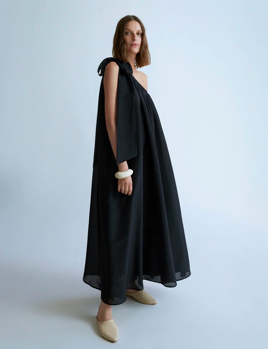 Psophia - Este Asymmetrische One-Shoulder Jurk