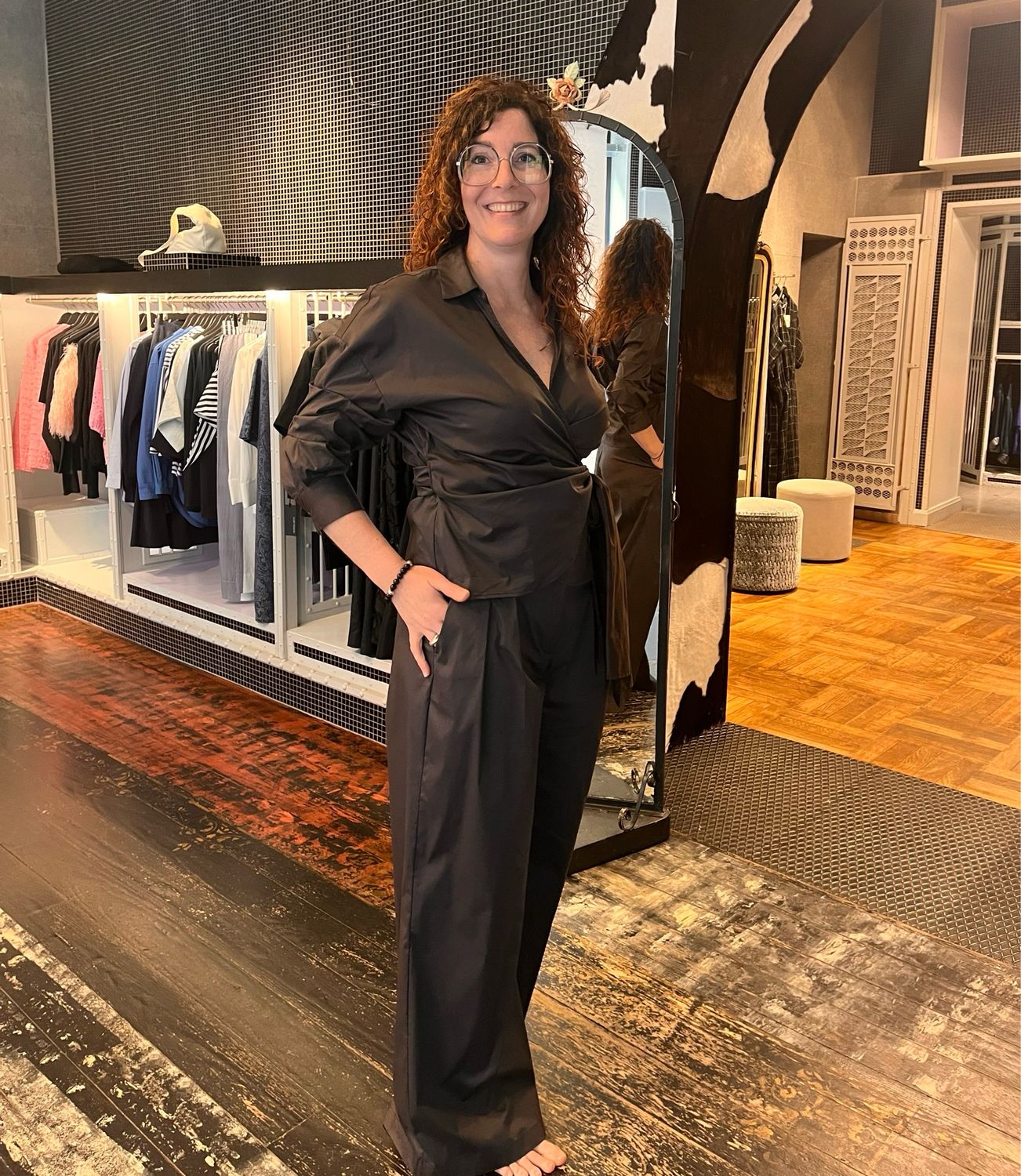 LIVIANA CONTI trousers Ethan magma