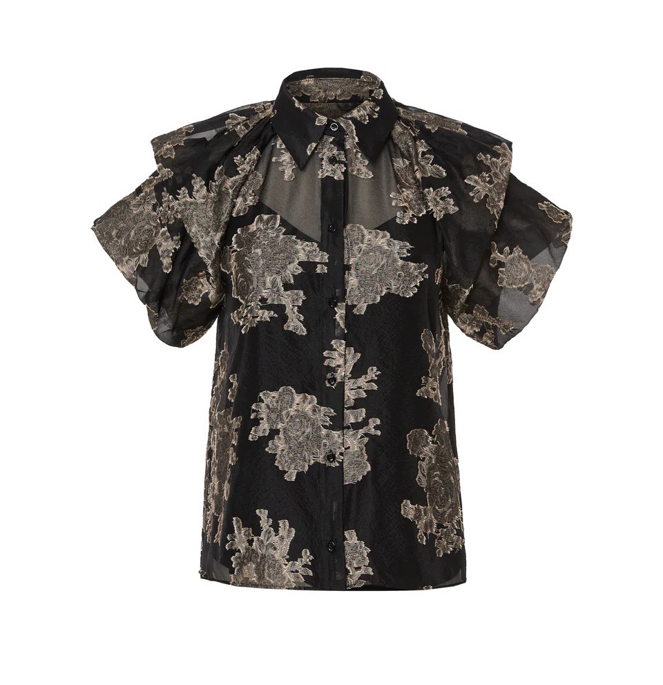 Psophia Silver Bloom blouse 