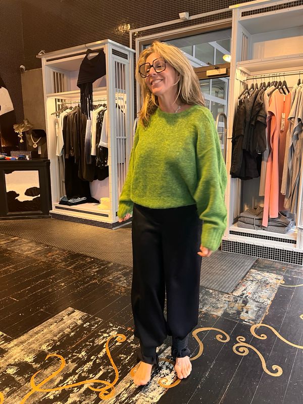 RABENS SALONER sweater Beka - viper green 